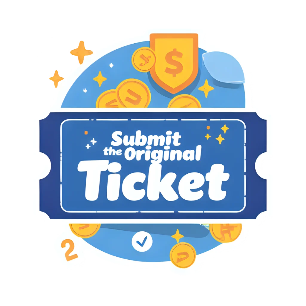 lottery result online submit the original ticket
